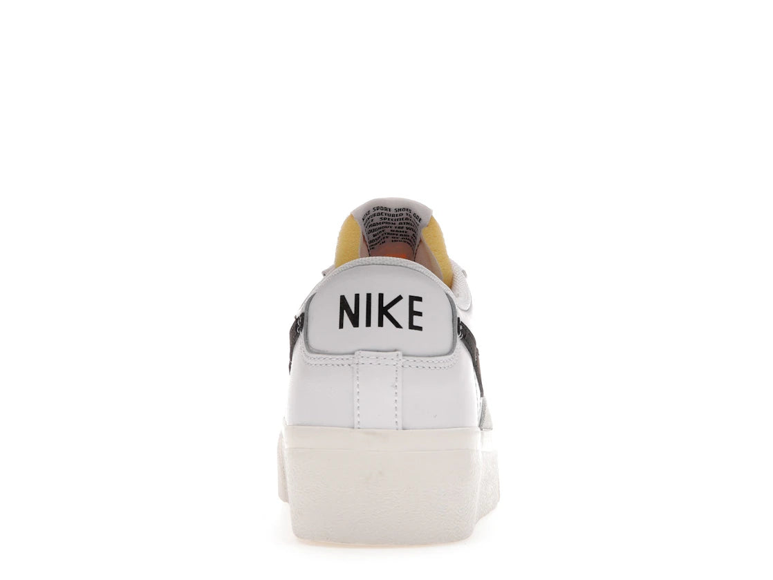 Nike Blazer Low Platform White Black (Damen)