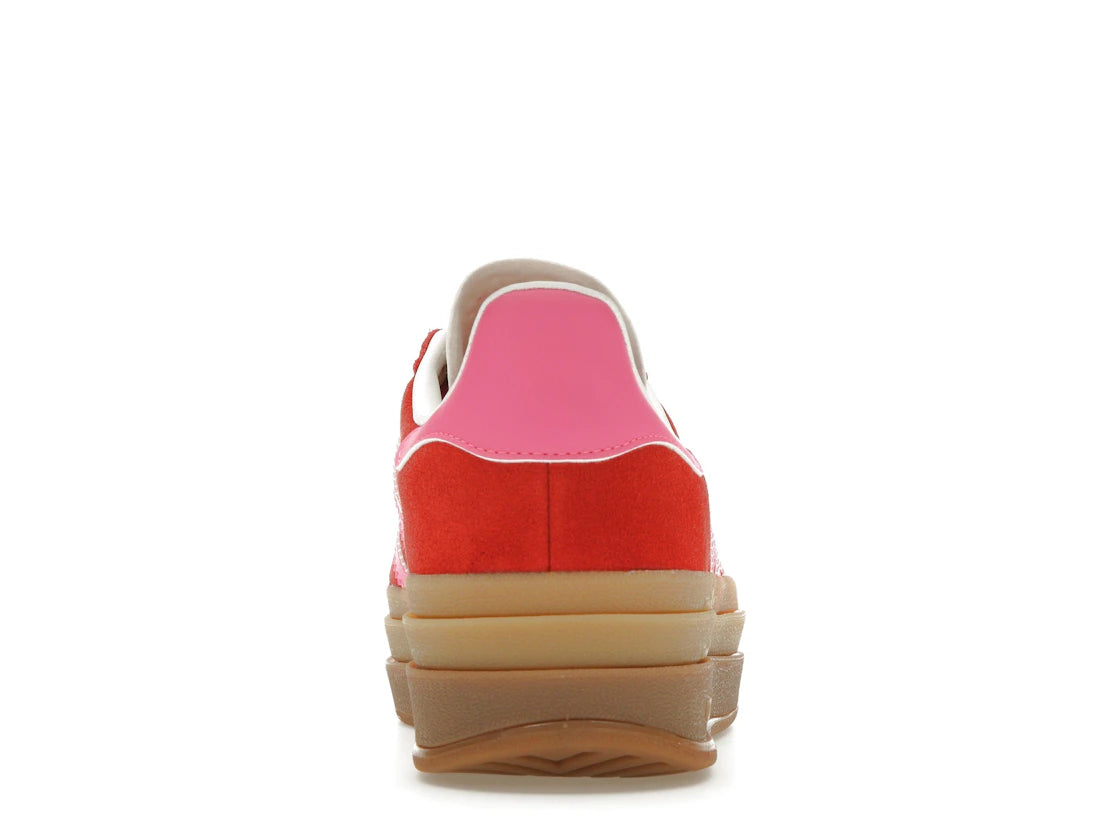 adidas Gazelle Bold Collegiate Red Lucid Pink (Damen)