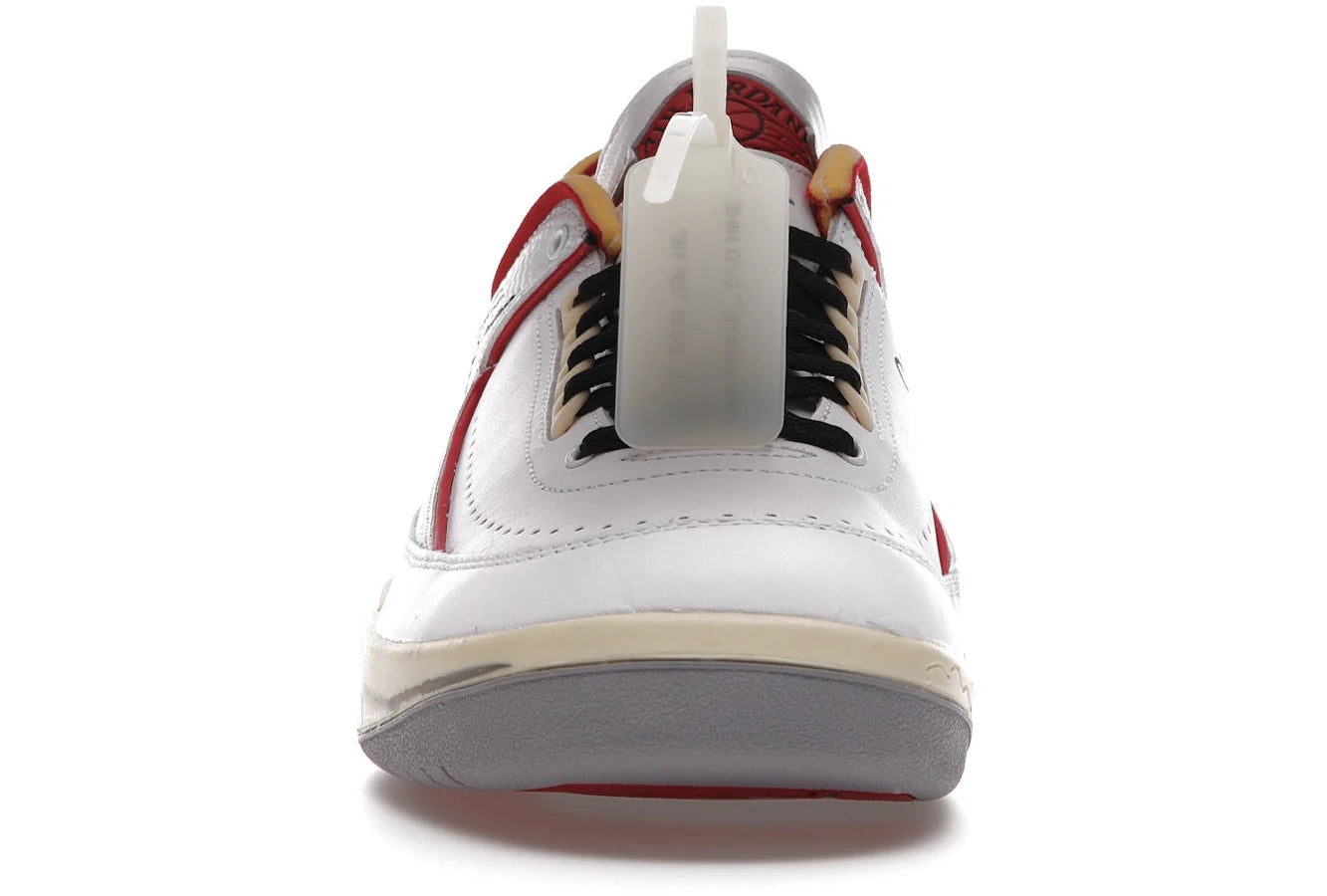 Air Jordan 2 Retro Low SP Off-White Weiß Rot