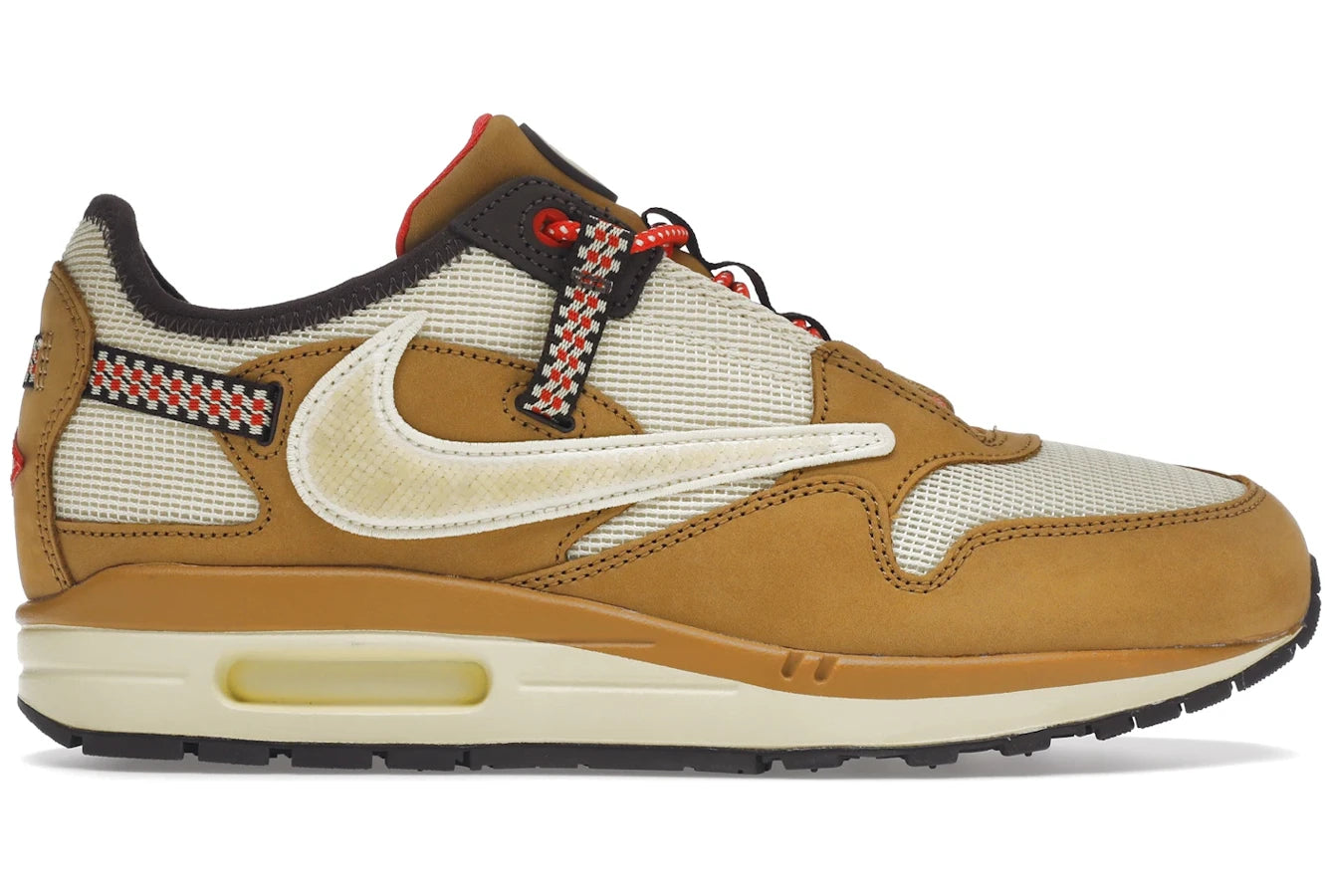 Nike Air Max 1 Travis Scott Cactus Jack Wheat Lemon Drop