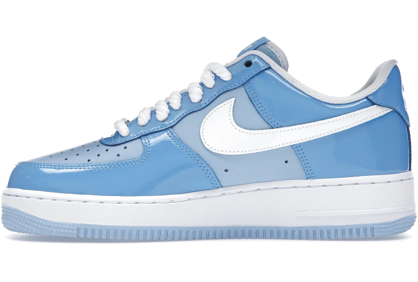 Nike Air Force 1 Low '07 LV8 Psychic Blue White Patent