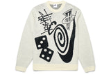 Nike x Stussy Strickpullover Natur