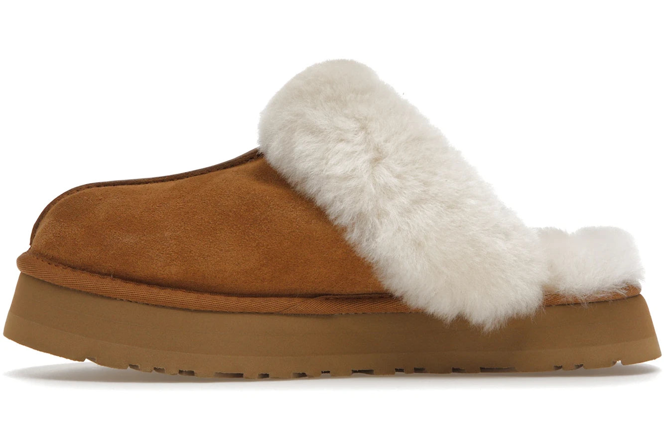 UGG Disquette Slipper Kastanie