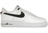 Nike Air Force 1 Low '07 LV8 Weiß Schwarz Bright Crimson