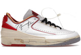 Air Jordan 2 Retro Low SP Off-White Weiß Rot