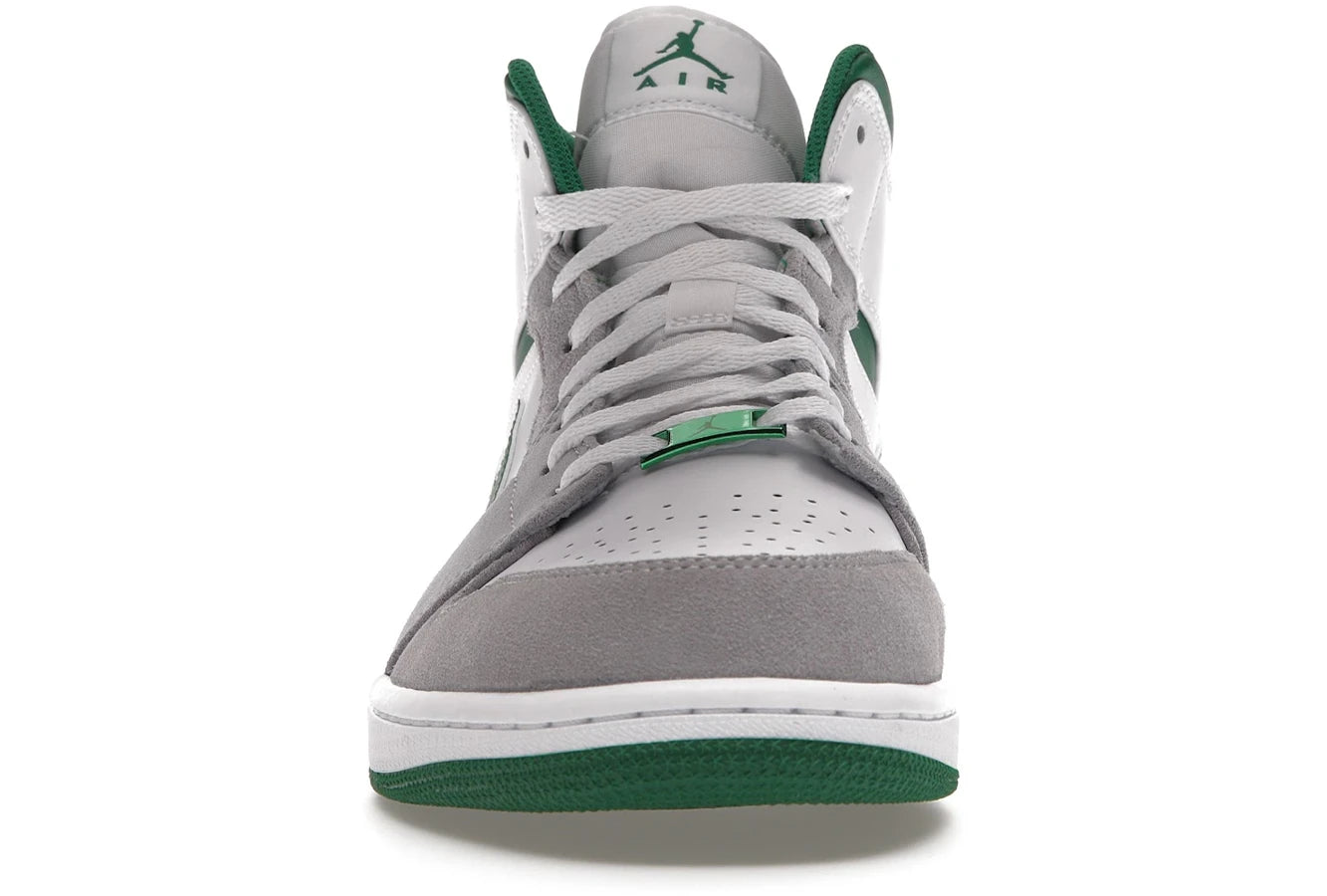 Air Jordan 1 Mid SE Grau Grün