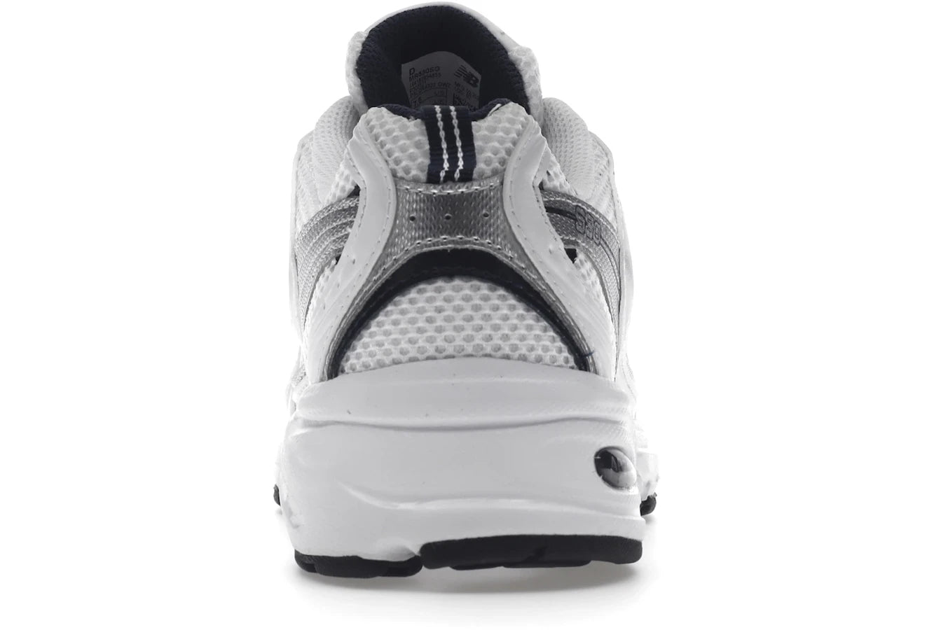 New Balance 530 Weiß Silber Marine