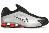 Nike Shox R4 Schwarz Metallic Silber