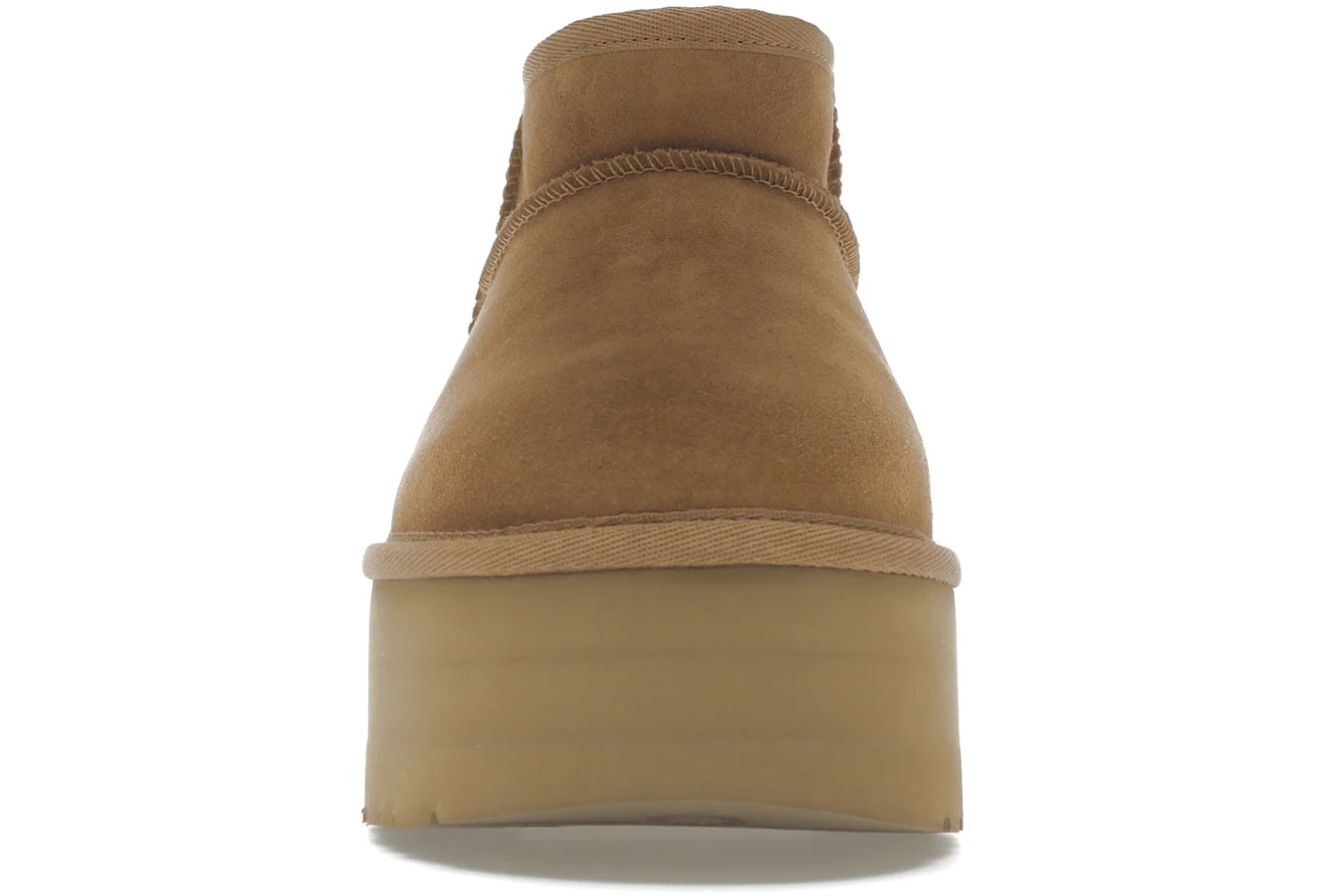 UGG Classic Ultra Mini Platform Stiefel Kastanie