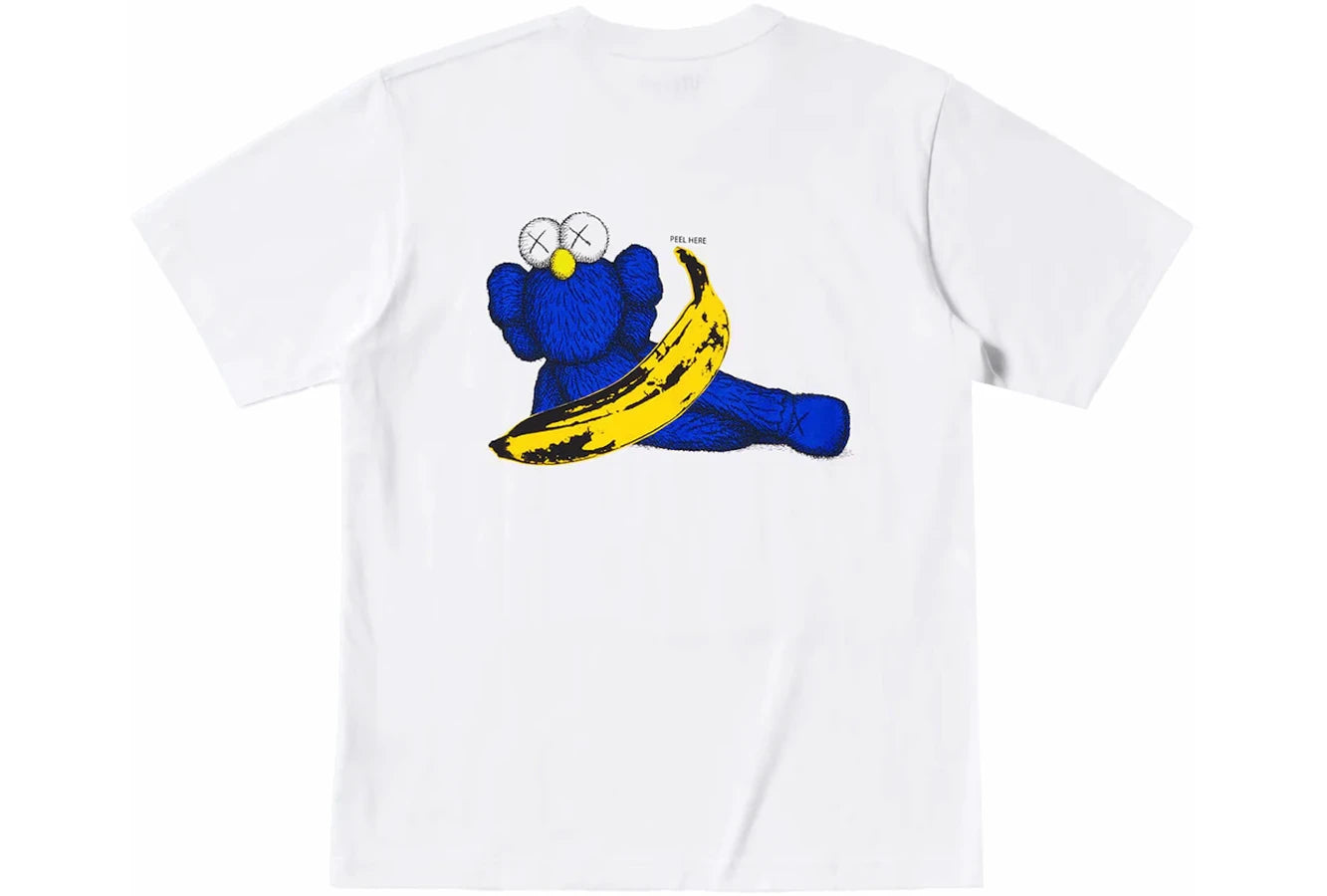 KAWS x Uniqlo Warhol UT Graphic 471321 T-Shirt Weiß