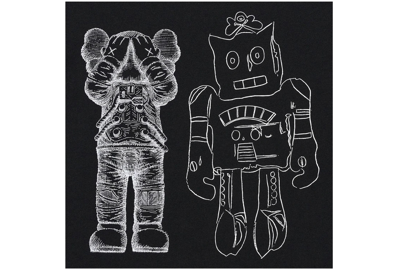 KAWS x Uniqlo Warhol UT Graphic 476351 T-Shirt Schwarz