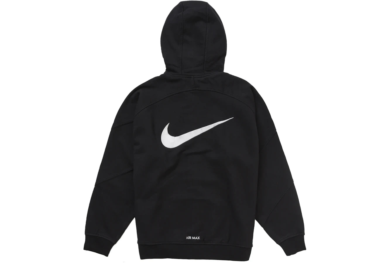 Supreme Nike Zip Up Hooded Sweatshirt Schwarz
