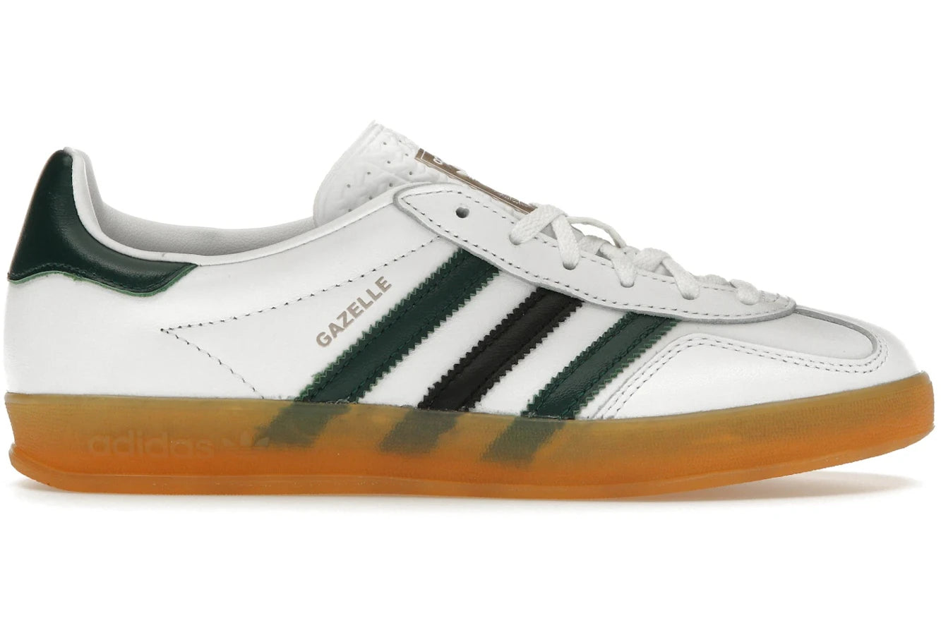 Adidas Gazelle Indoor White Collegiate Green