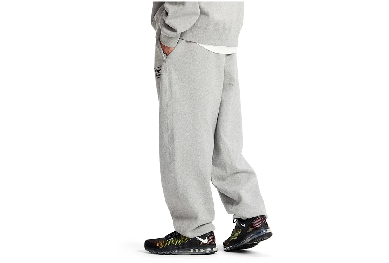Nike x Stussy Fleece Trainingshose Grau