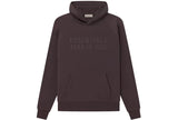 Fear of God Essentials Hoodie Pflaume