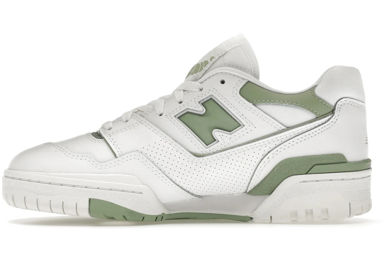 New Balance 550 Weiß Mintgrün