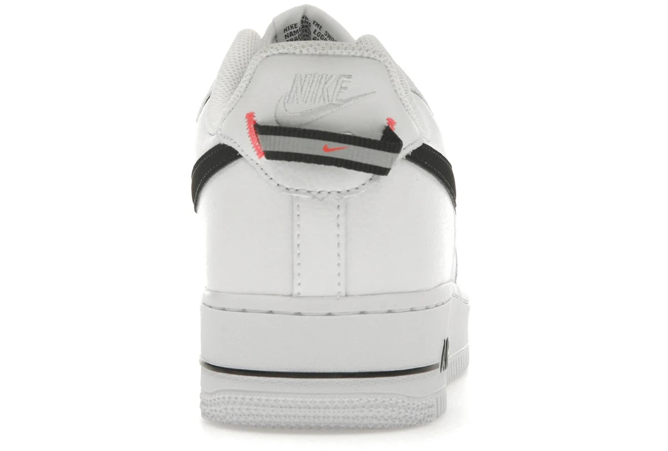 Nike Air Force 1 Low '07 LV8 Weiß Schwarz Bright Crimson