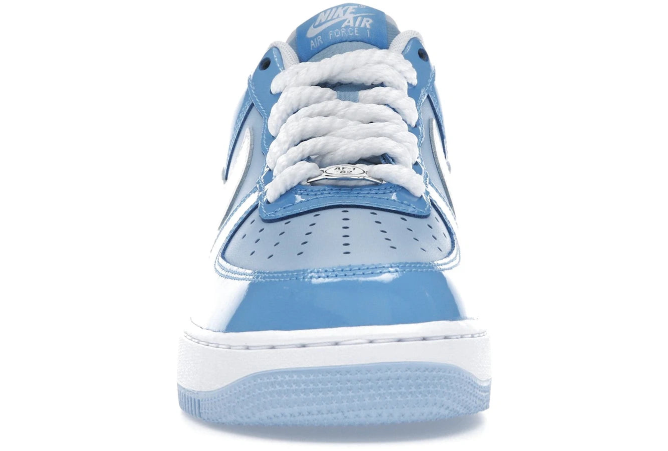 Nike Air Force 1 Low '07 LV8 Psychic Blue White Patent