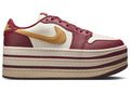 Jordan 1 Low Triple Stack Team Red Pale Ivory (Damen)
