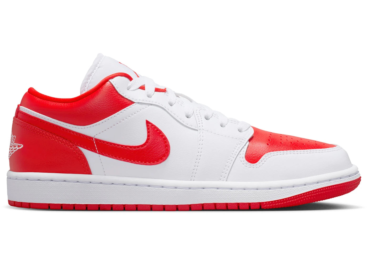 Jordan 1 Low White Chile Red (Damen)