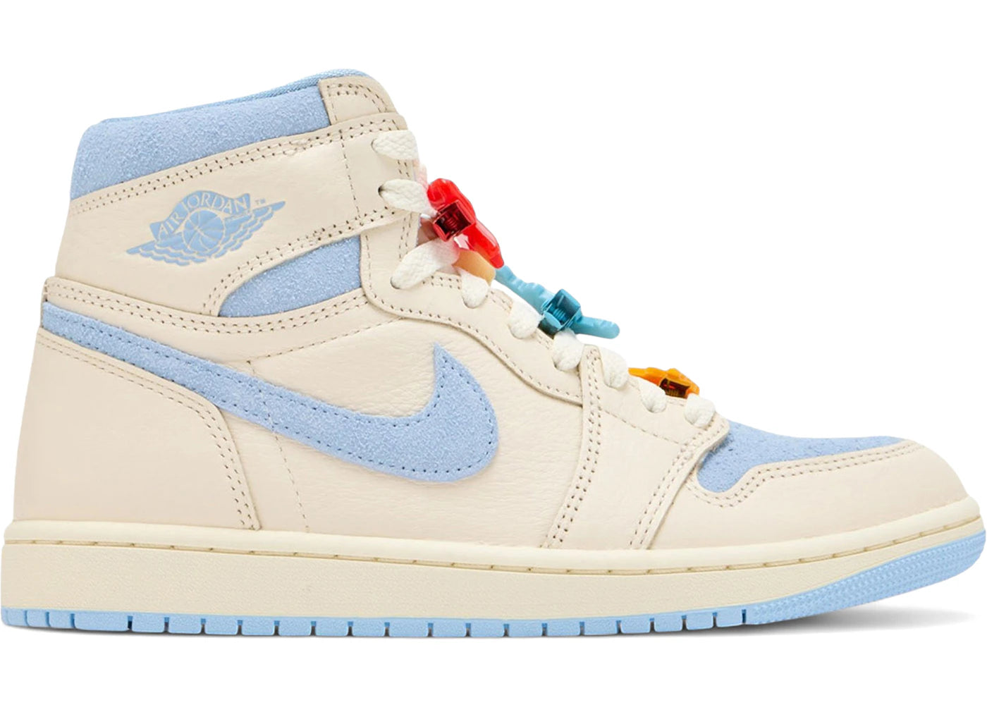 Jordan 1 Retro High OG Pale Ivory Psychic Blue (Damen)