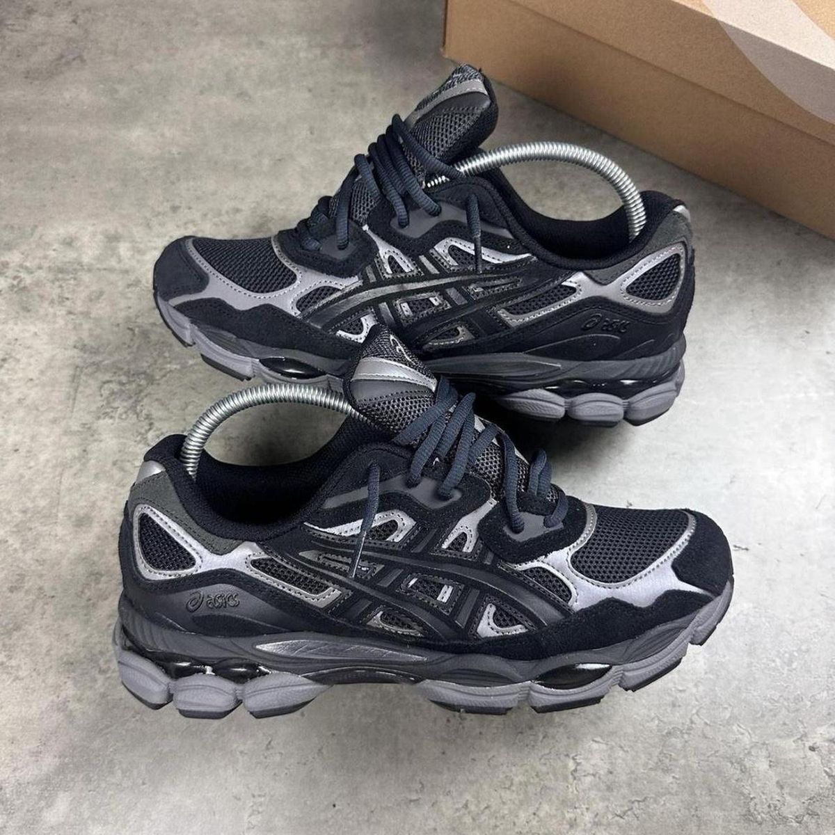 ASICS Gel-NYC Graphitgrau Schwarz