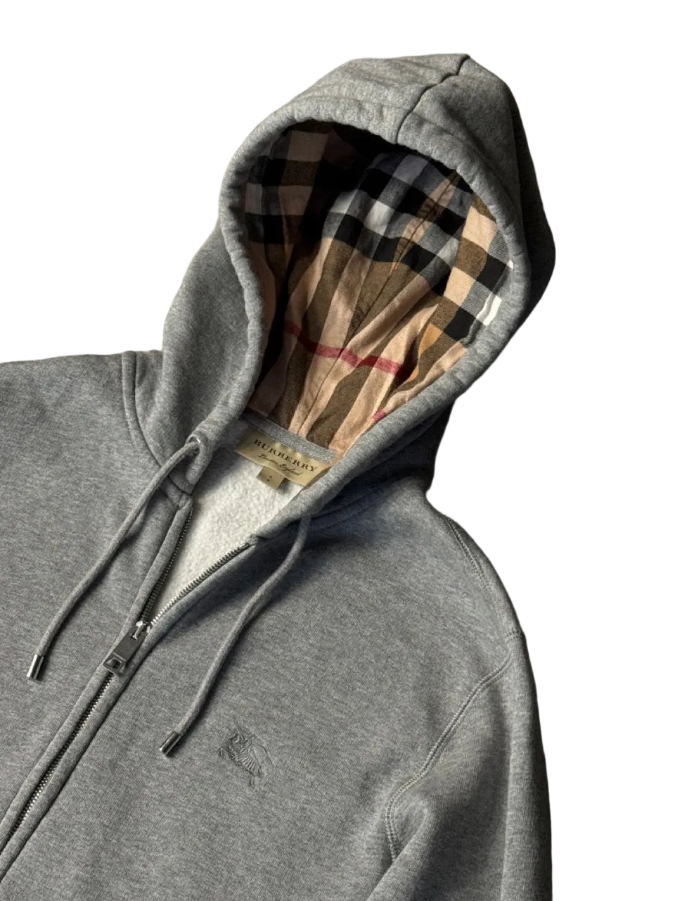 Burberry Zip-Up Hoodie (Fit S)