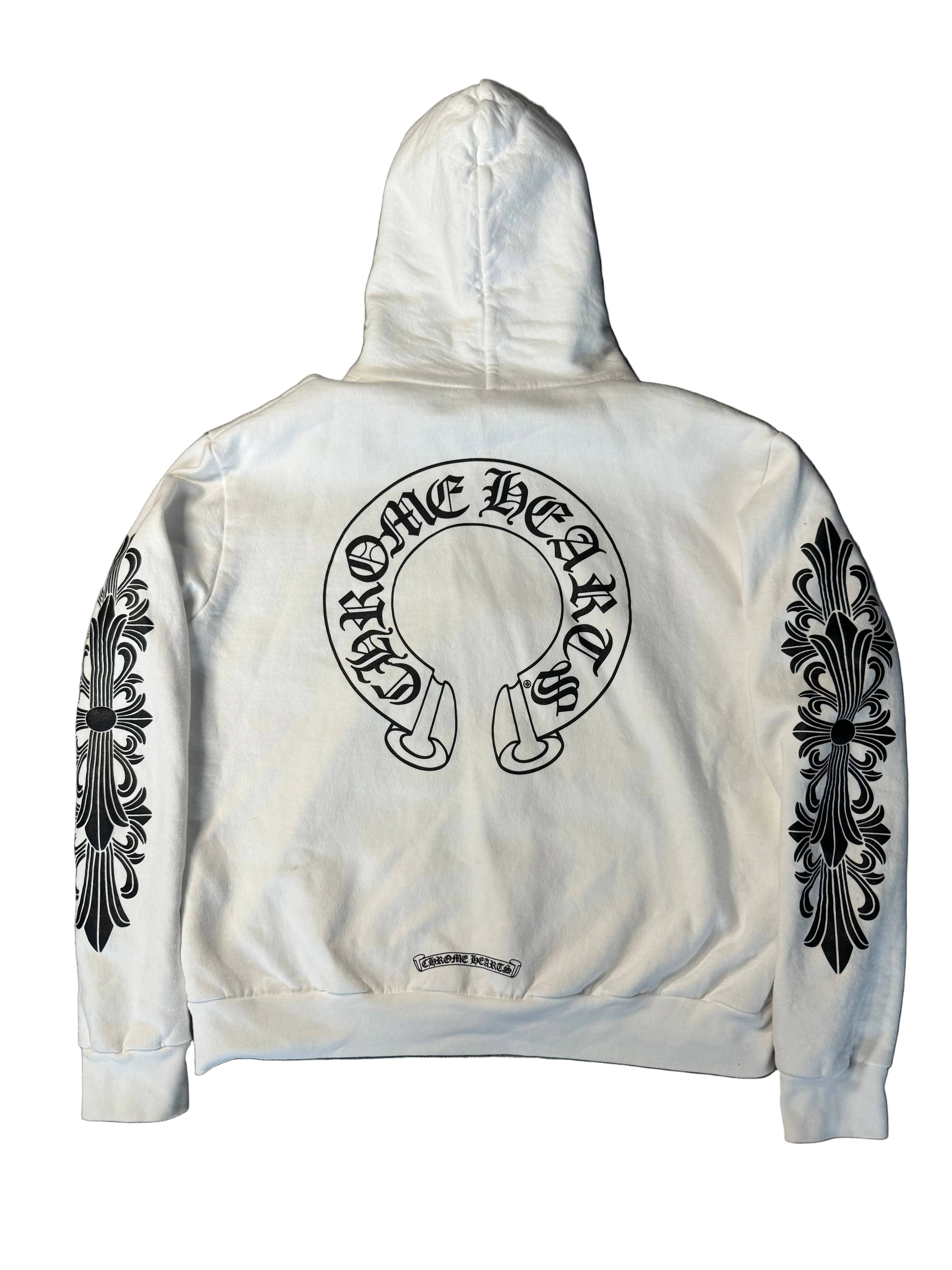 Chrome Hearts Zip-Up Hoodie (Passt wie M)