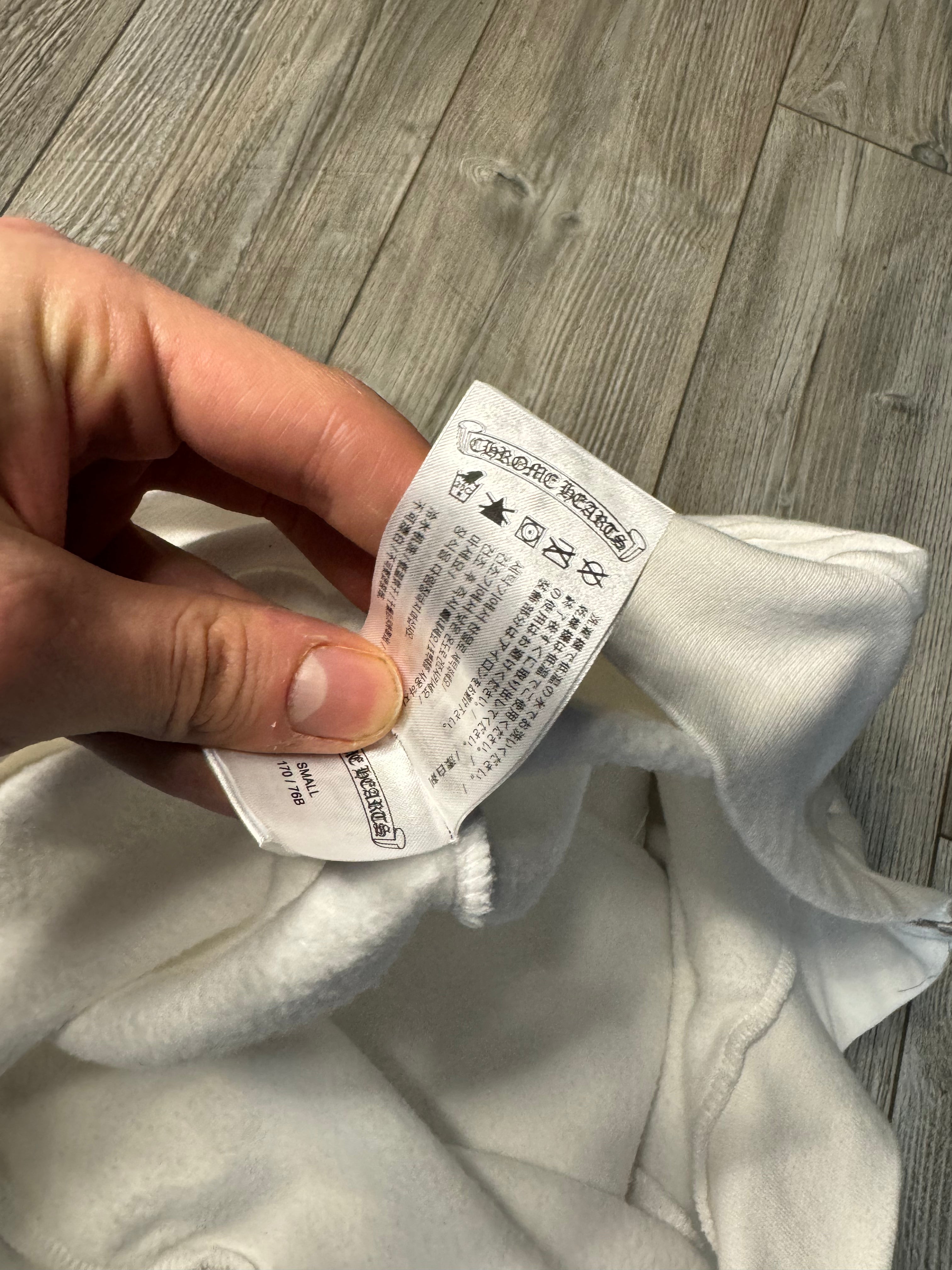 Chrome Hearts Zip-Up Hoodie (Fit M)