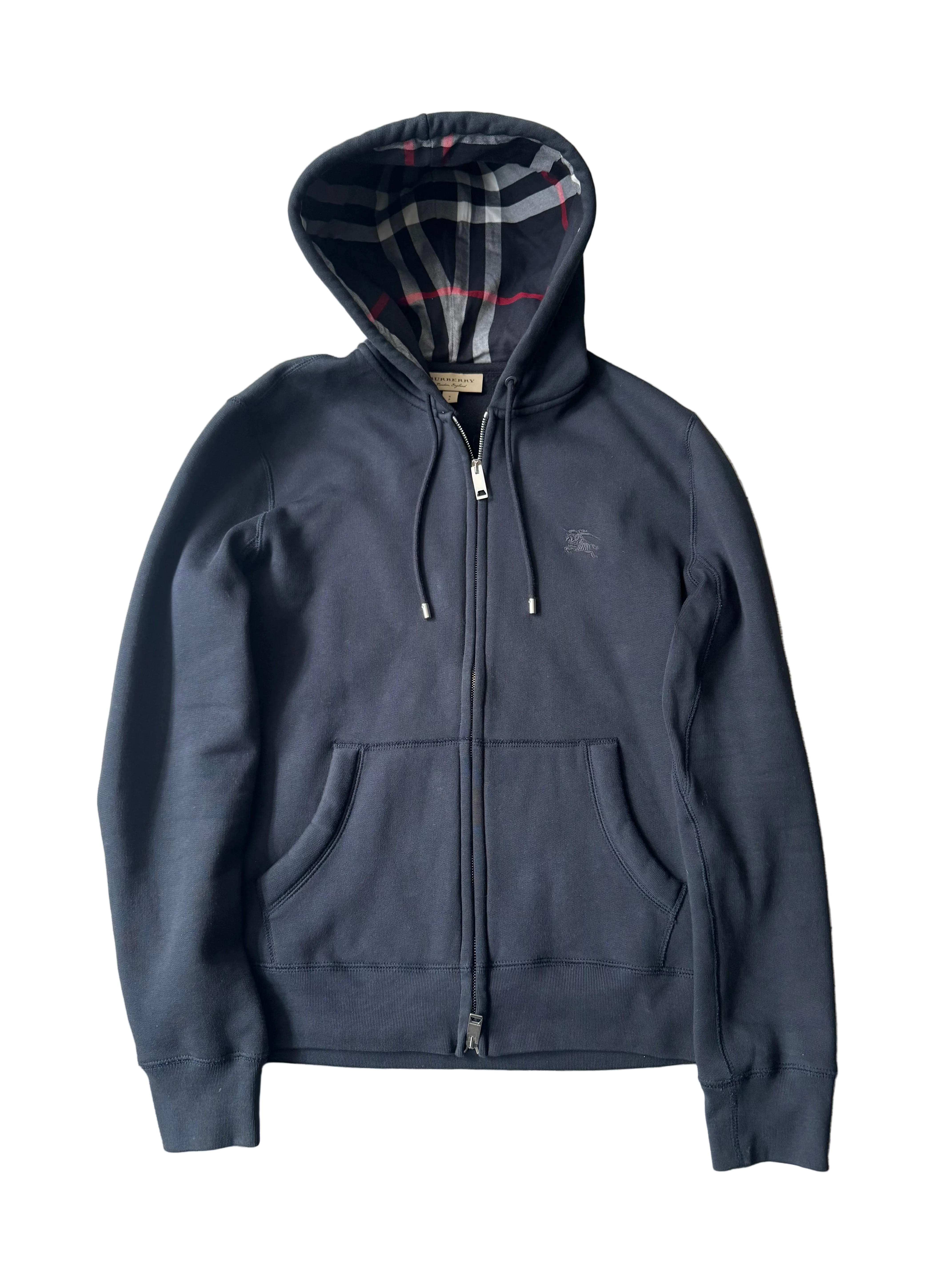Burberry Zip-Up Hoodie (Fit S)