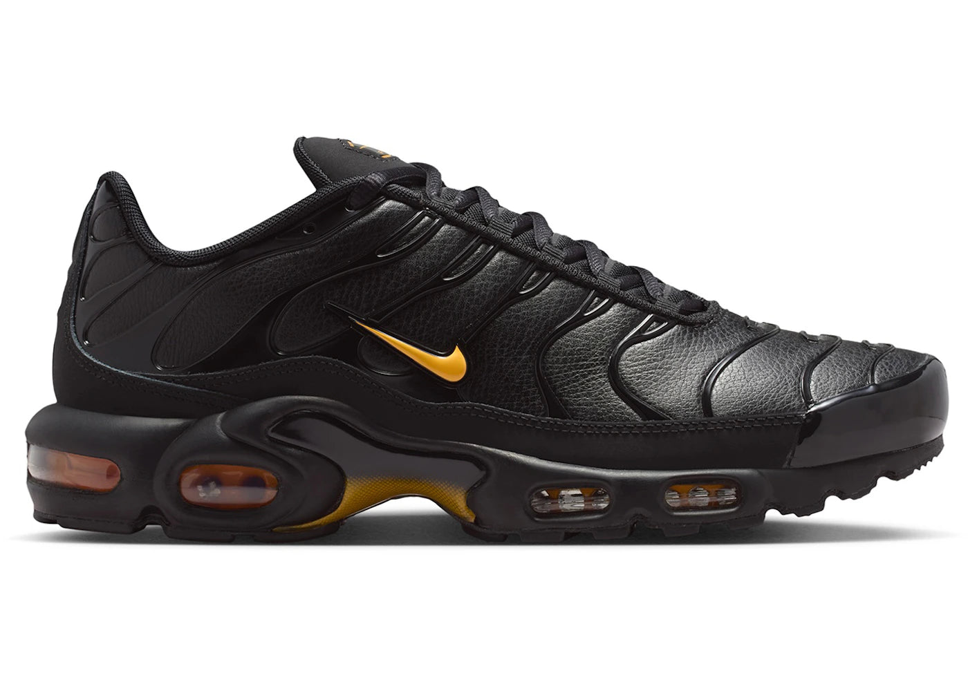 Nike Air Max Plus Premium Black Laser Orange