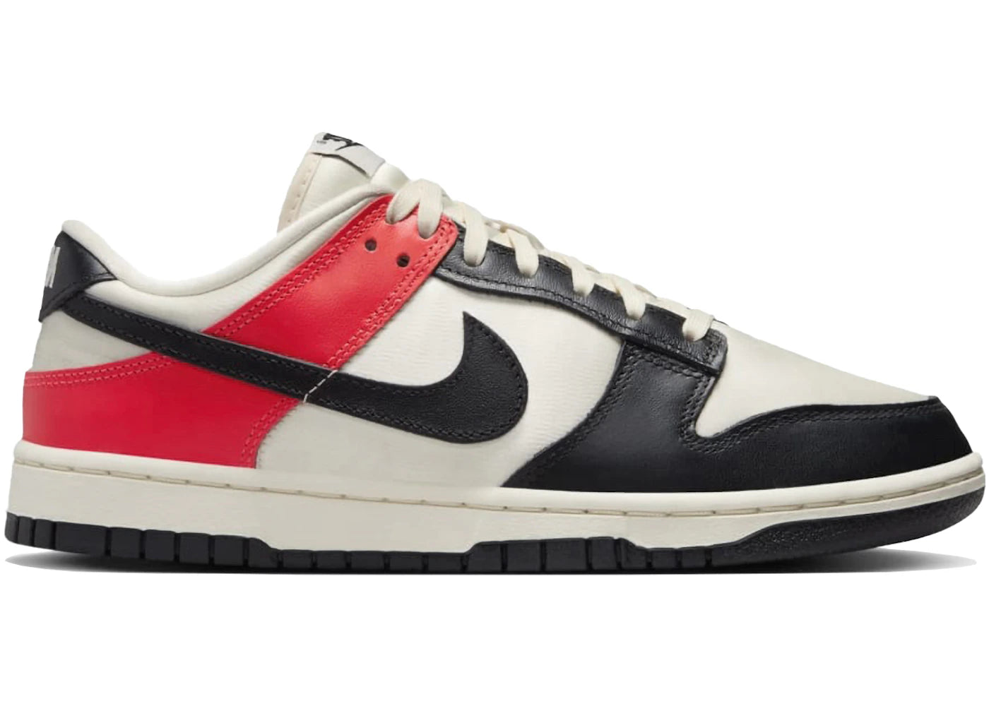 Nike Dunk Low Black Toe Bright Crimson (Damen)