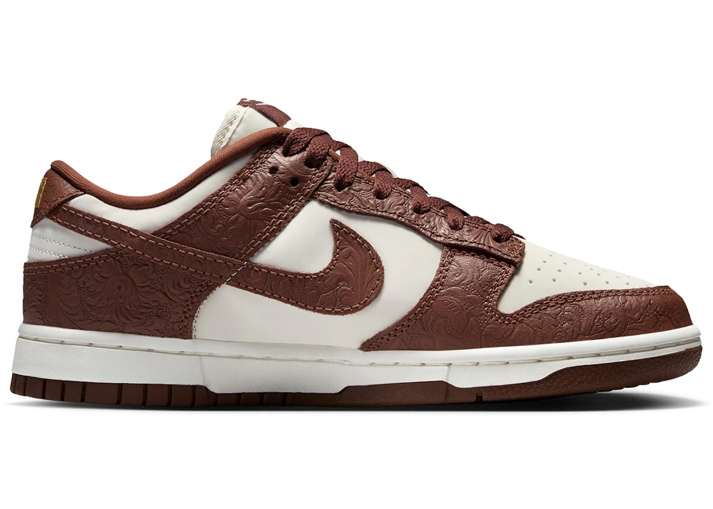 Nike Dunk Low Embossed Baroque Sail Fauna Brown (Damen)