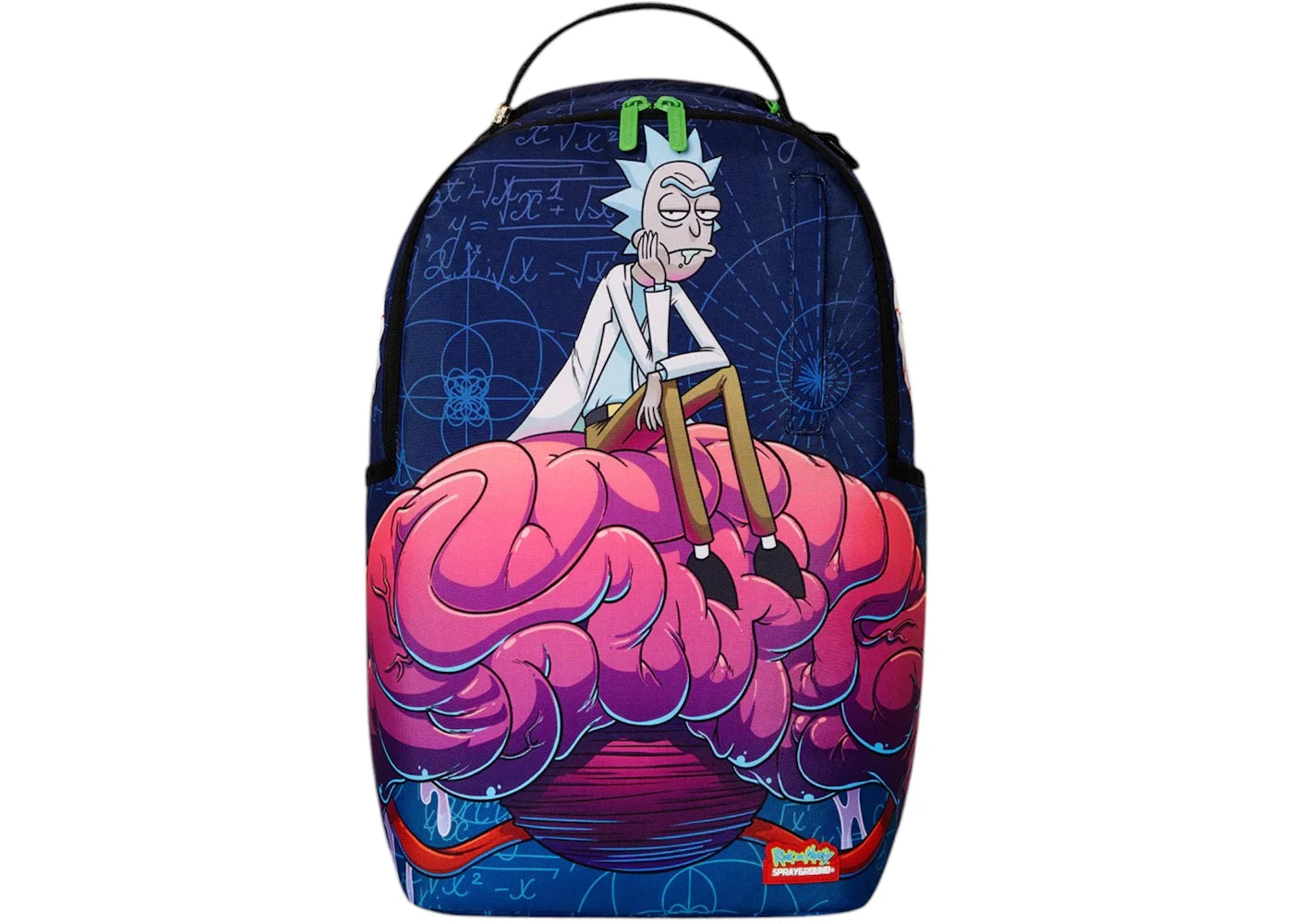 Sprayground Rick And Morty Brain Shark DLXR Rucksack Multicolor
