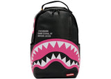 Sprayground Shark Central Pink DLXSV Rucksack Schwarz/Pink