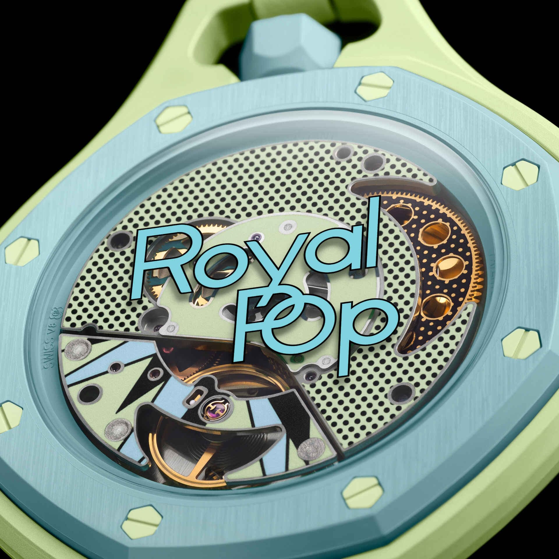 Swatch x Audemars Piguet Bioceramic Royal Pop Blaue Acht SSX03L101N