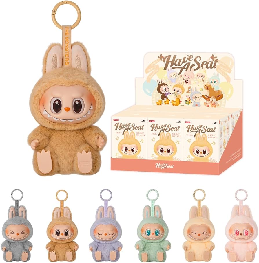 Pop Mart Labubu The Monsters Have a Seat Vinyl Plüsch Blind Box