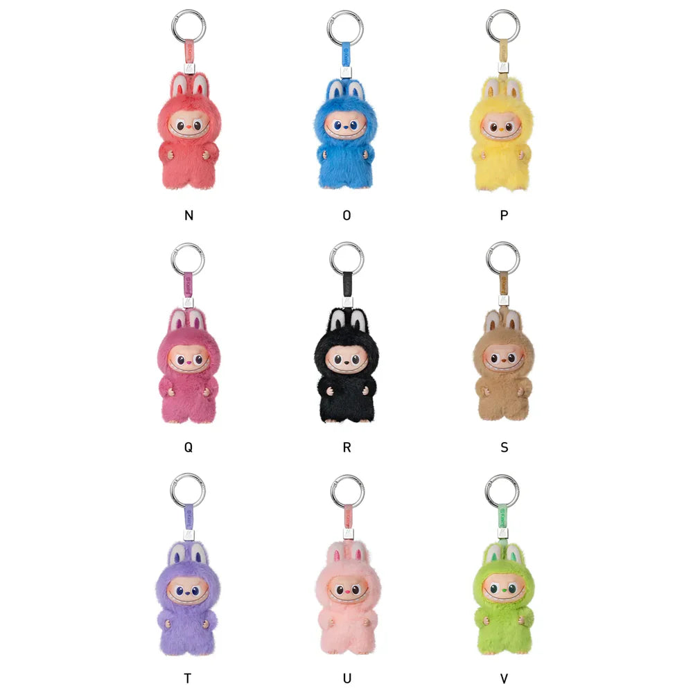 Pop Mart Labubu The Monsters Pin for Love Series Vinyl Plüsch Anhänger Blind Box (N-Z)