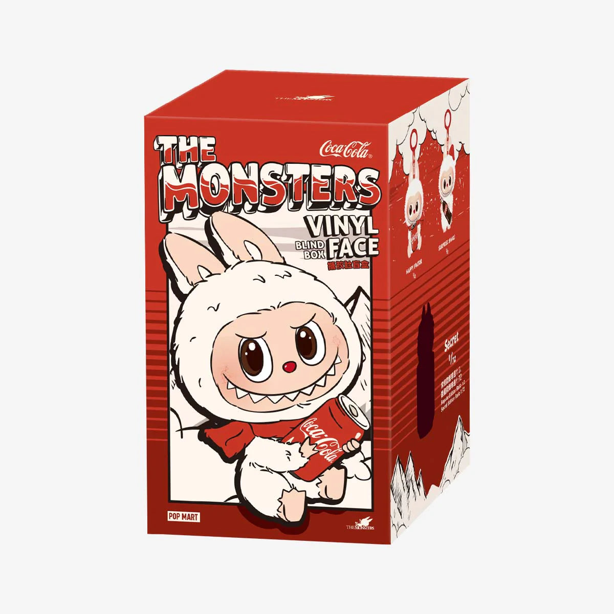 Pop Mart Labubu The Monsters Coca Cola Serie Vinyl Face Sealed Case