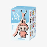 Pop Mart Labubu The Monsters Pin for Love Series Vinyl Plüsch Anhänger Blind Box (N-Z)