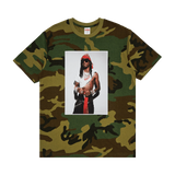 Supreme Playboi Carti T-Shirt Woodland Camo