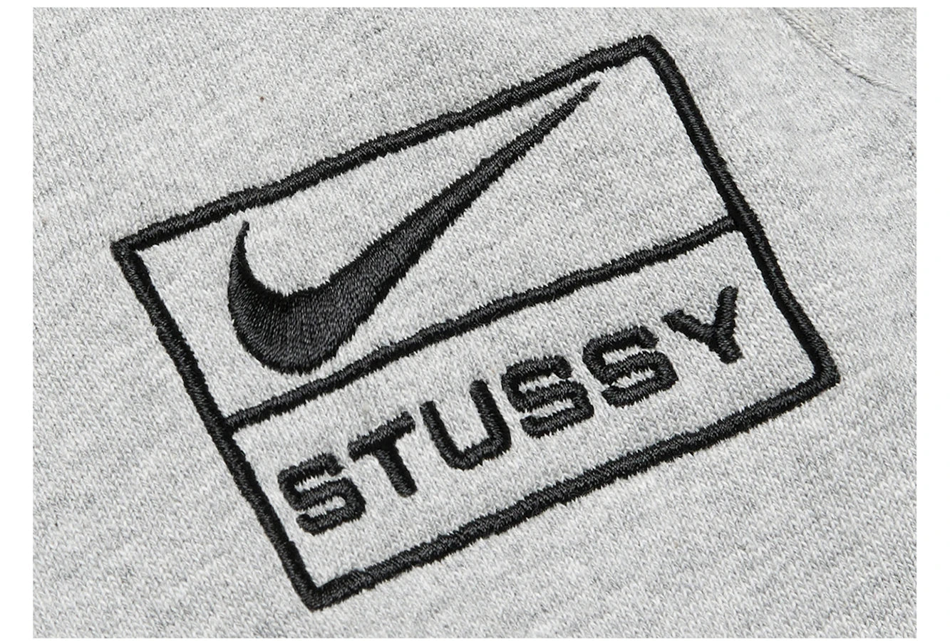 Nike x Stussy Fleece Trainingshose Grau