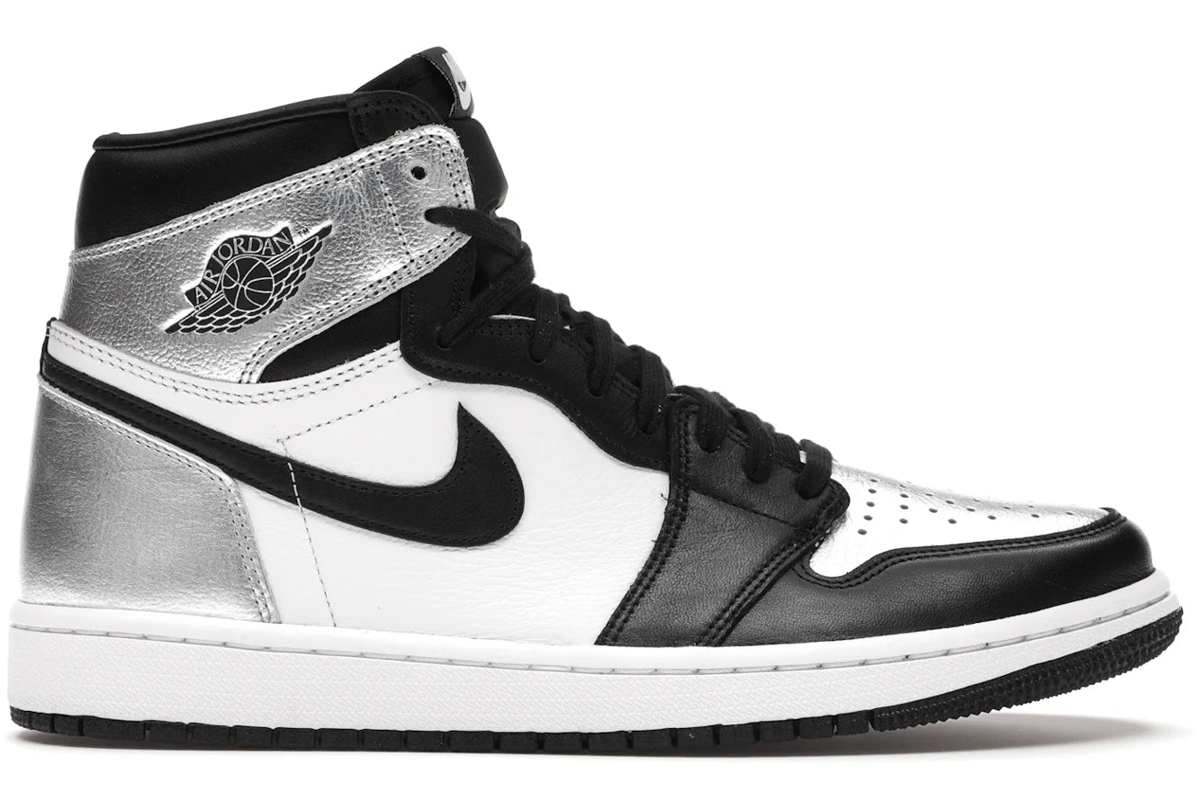 Air Jordan 1 Retro High Silver Toe