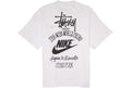 Nike x Stussy The Wide World Tribe T-Shirt Weiß