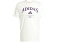 adidas Heritage Grafik-T-Shirt Chalk White Aurora Plum