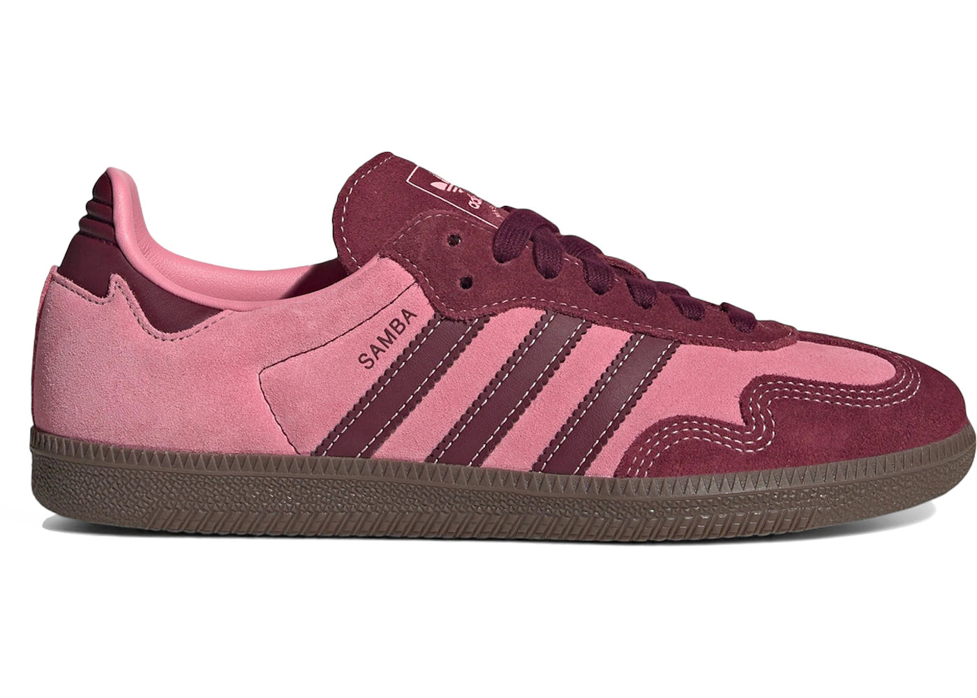 adidas Samba OG Pink Spark Shadow Red (Damen)
