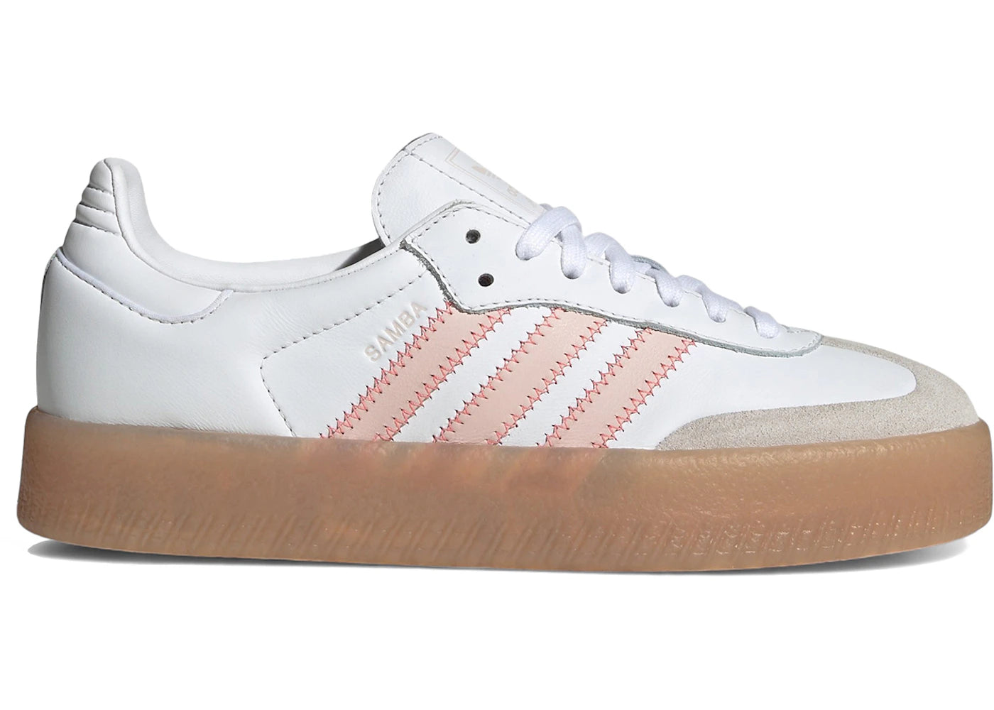 adidas Sambae White Sandy Pink Red (Damen)