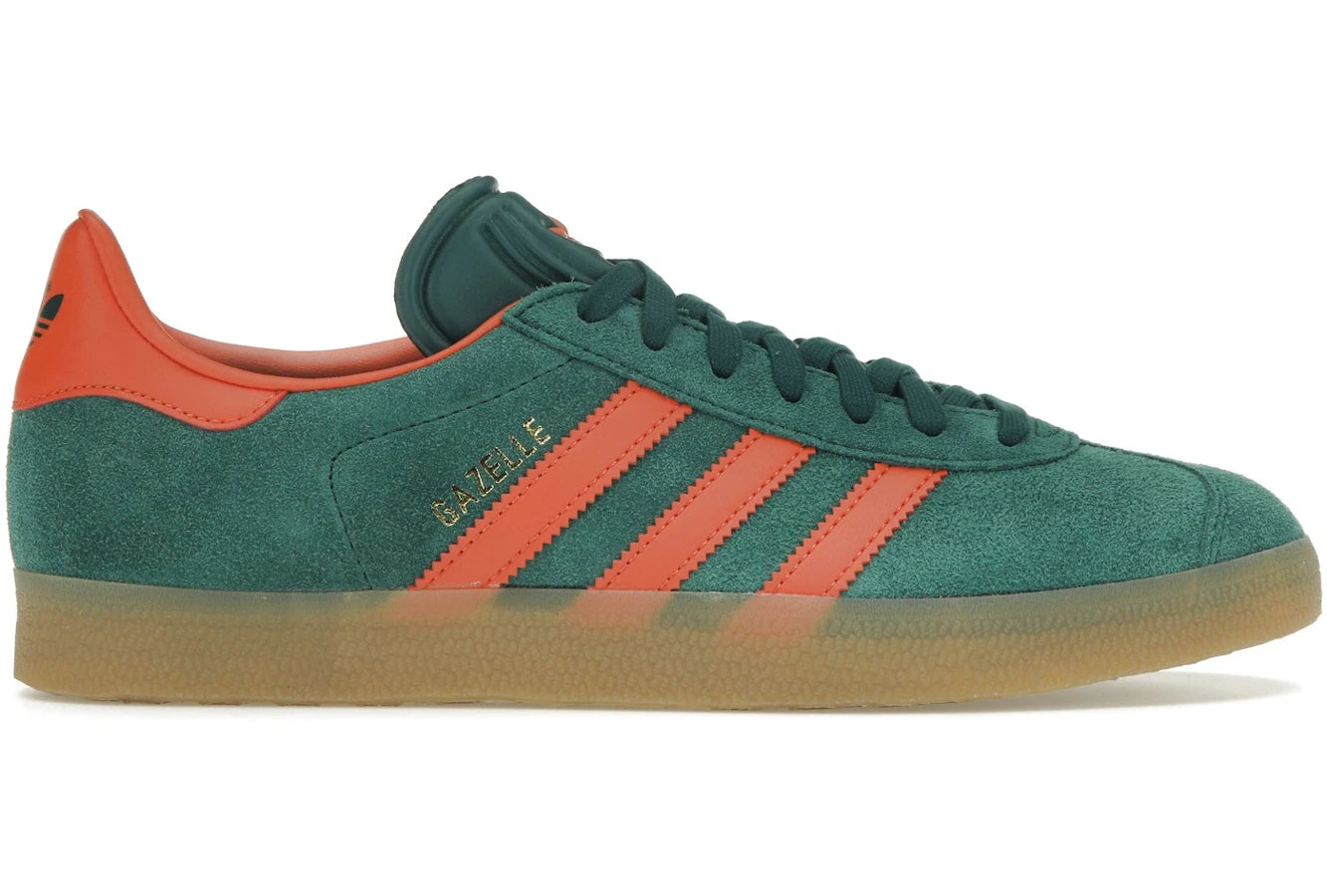 Adidas Gazelle Collegiate Green Preloved Red
