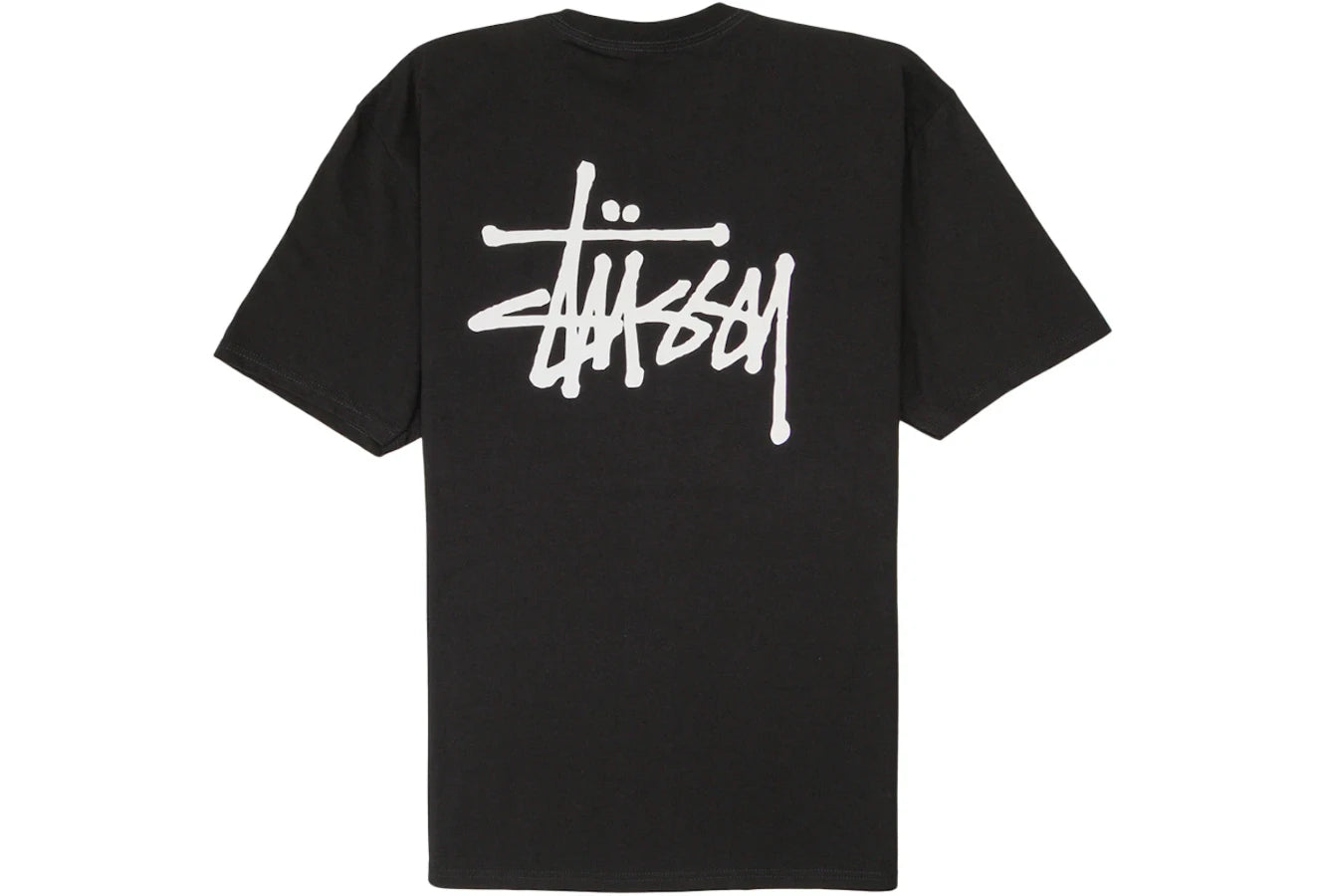 Stussy Basic T-Shirt Schwarz