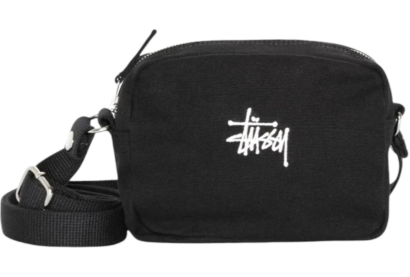Stussy Canvas Pouch Schwarz